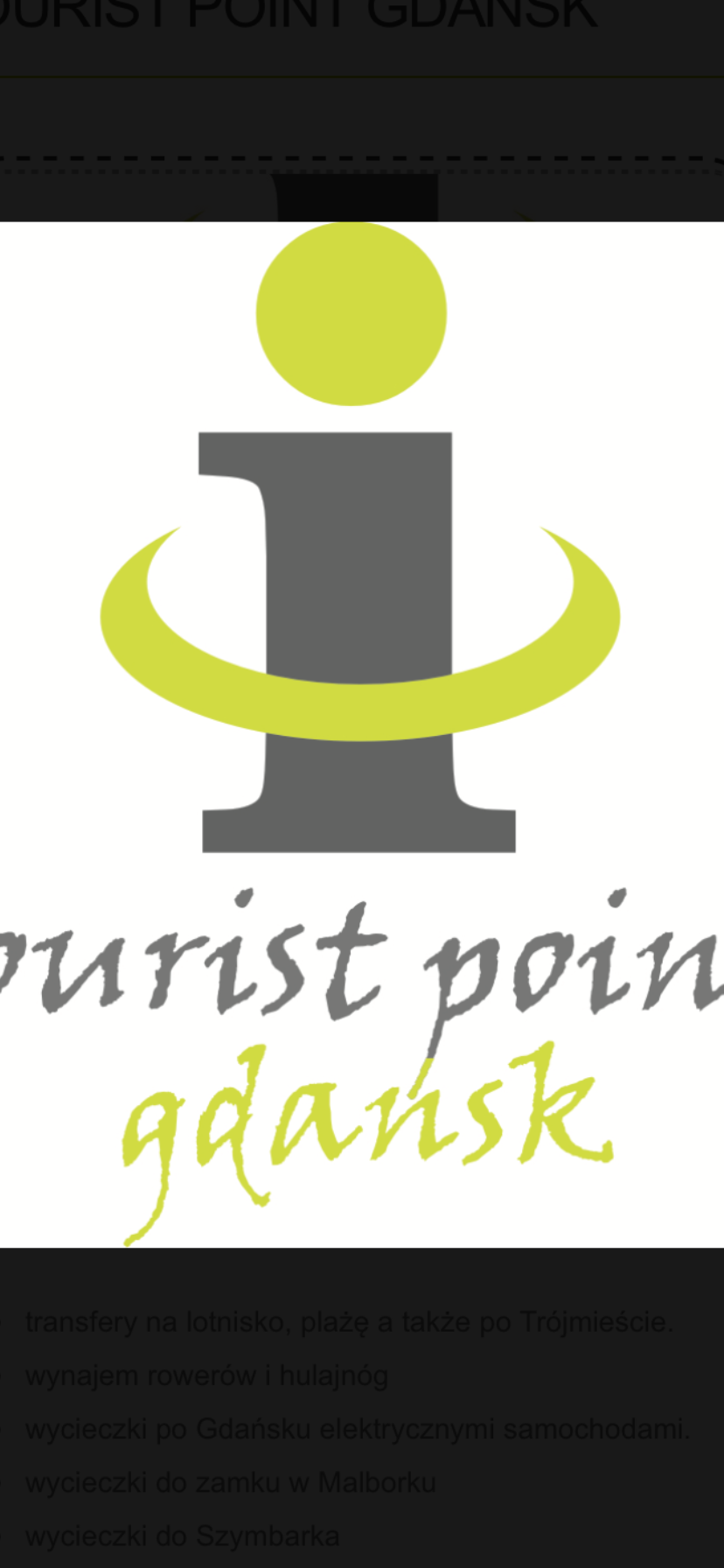 Tourist point city tour gdansk