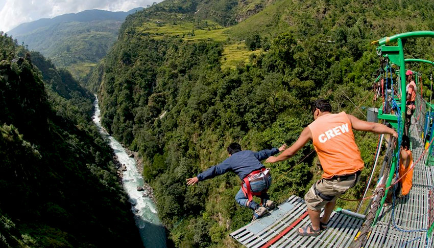 Bungee Jump in Bhotekoshi from Kathmandu