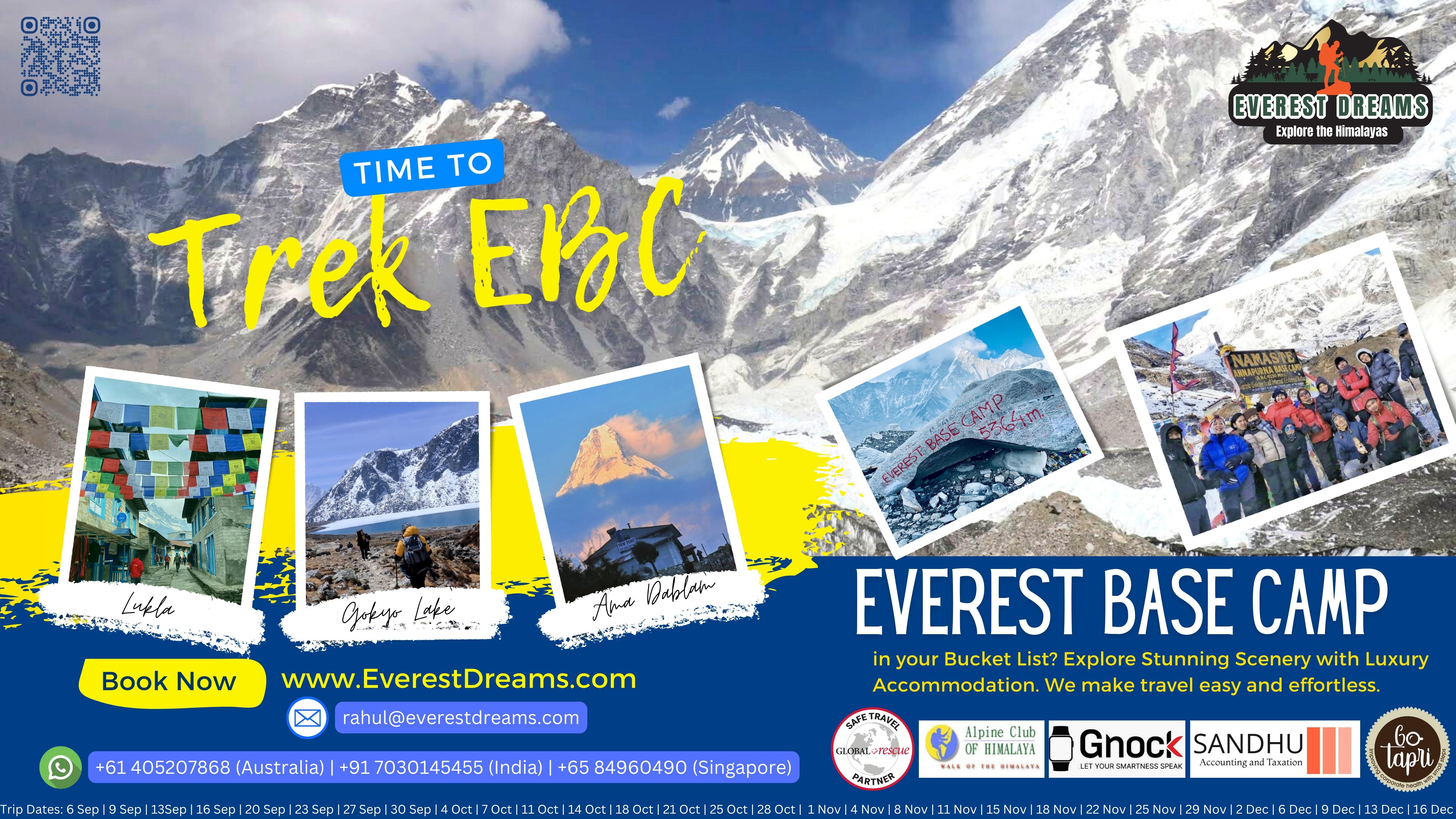 Everest Base Camp- Cho-La Pass and Gokyo Valley