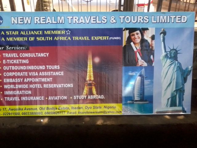 NEW REALM TRAVELS & TOURS LIMITED