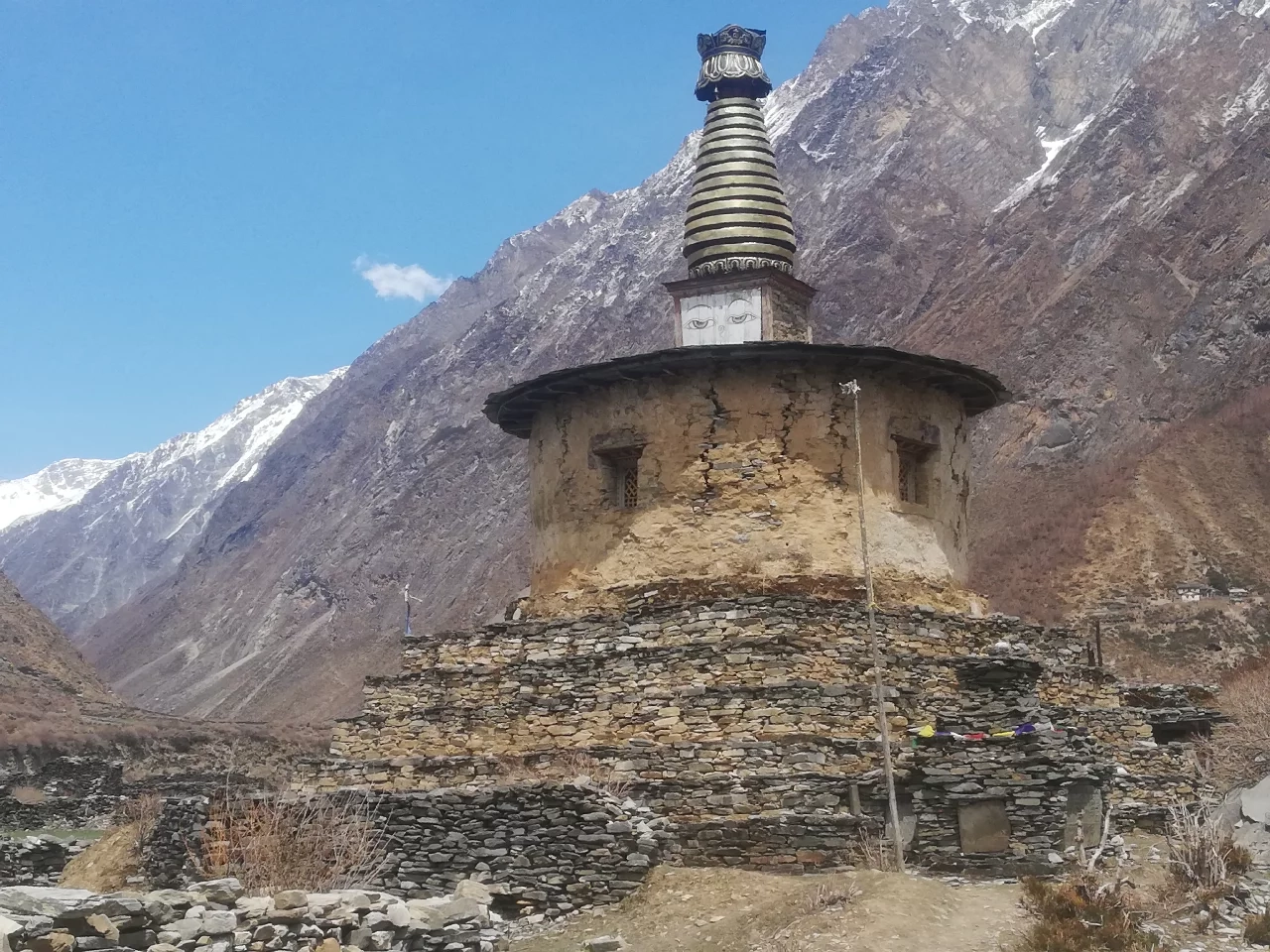 Manaslu Circuit Trek in Himalaya