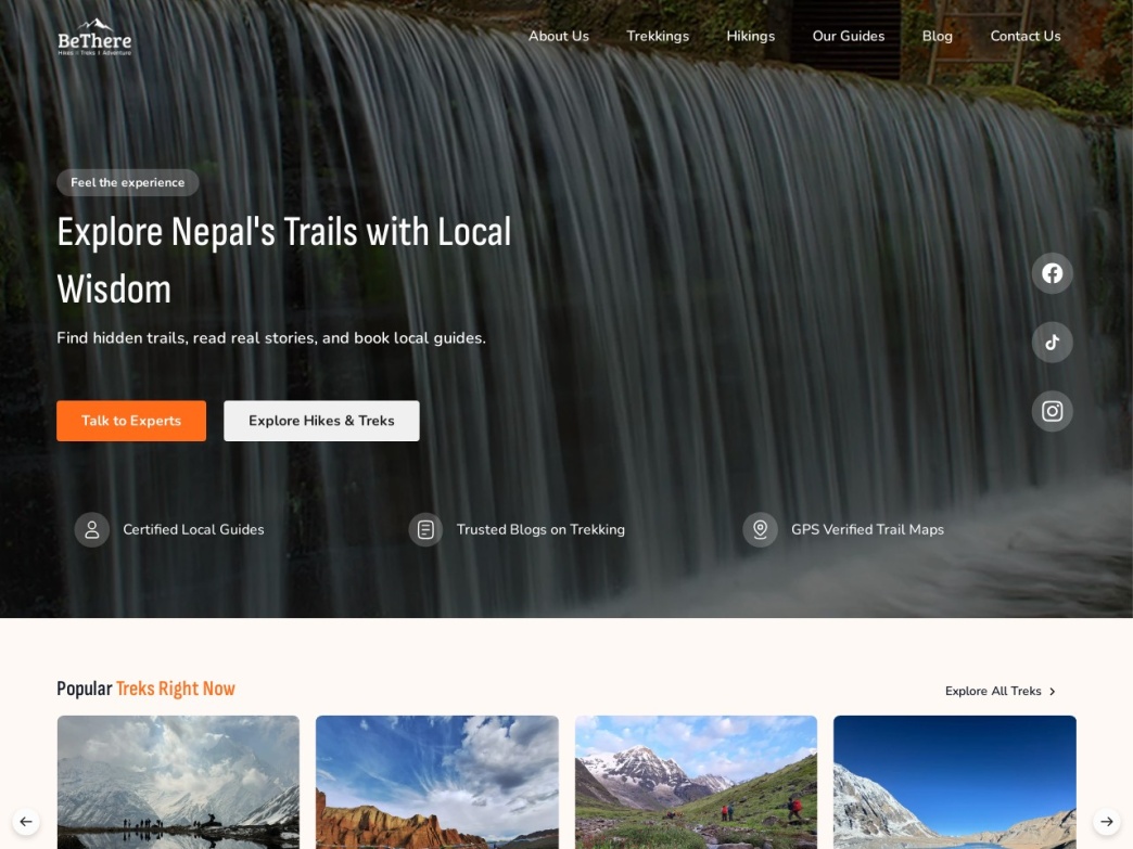 Hiking and Trekking Company | BeThere