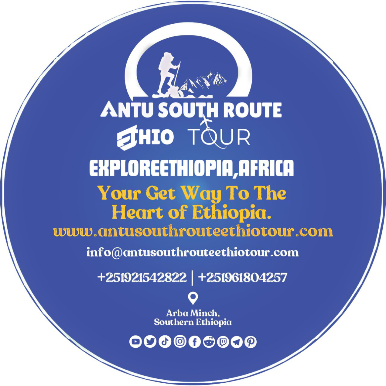 Antu South Route Ethio Tour