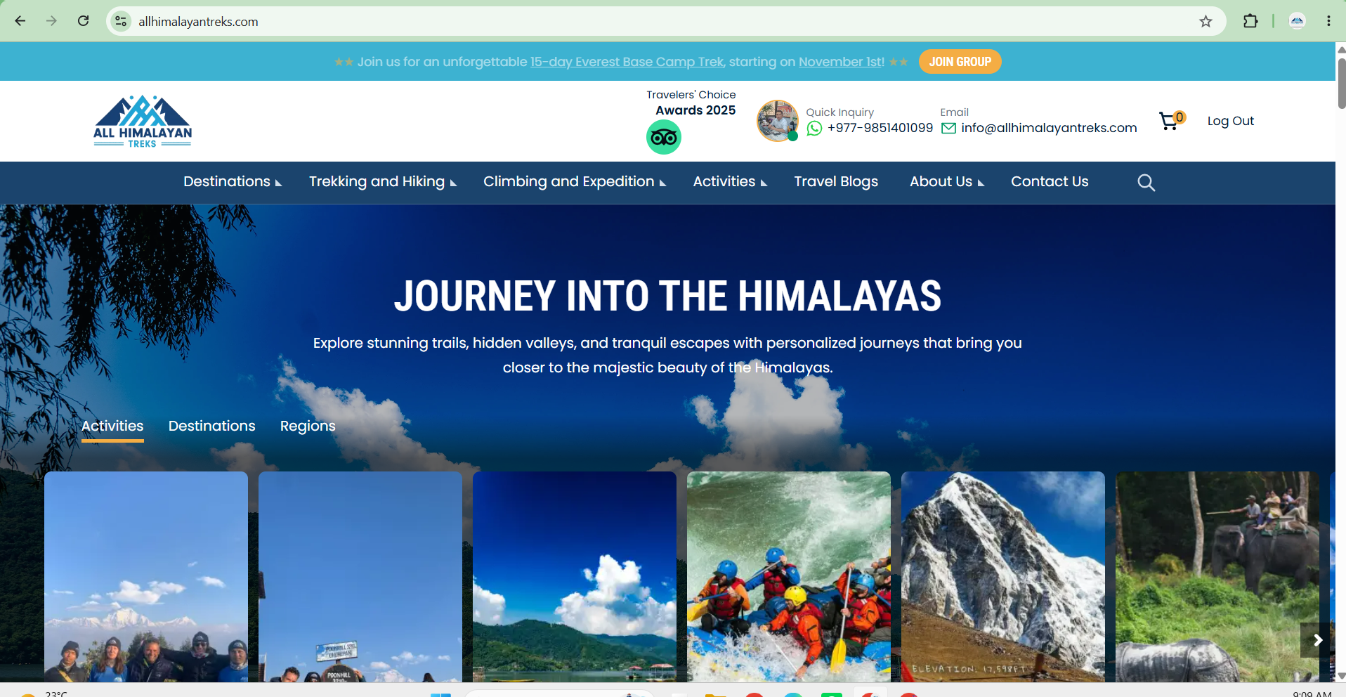 Everest Three Pass Treks
