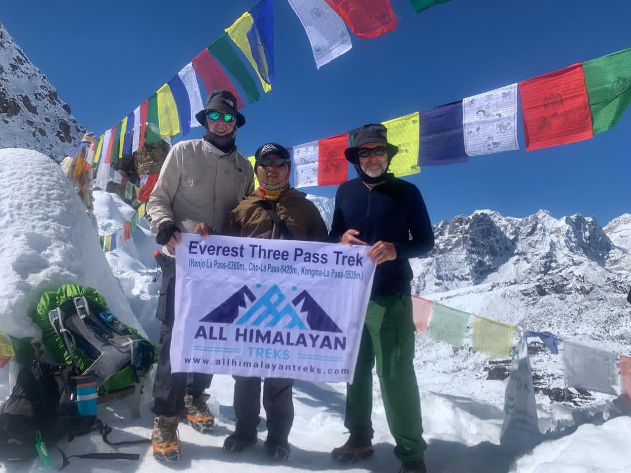 Everest Three Pass Treks