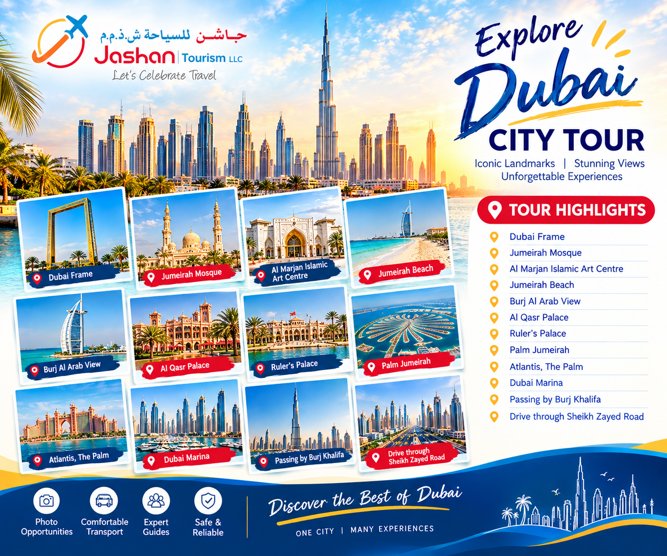 Dubai City Tour – Discover the Highlights of Dubai